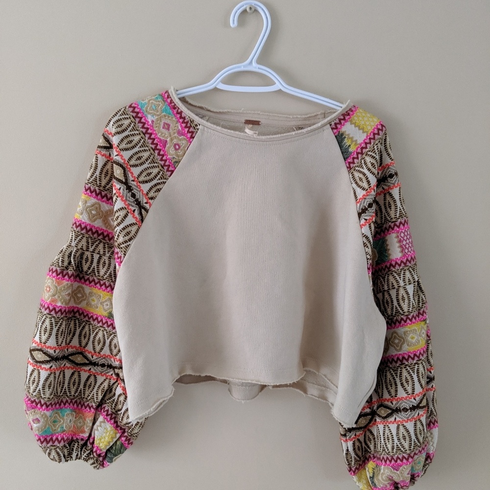 Free People - cropped sweater